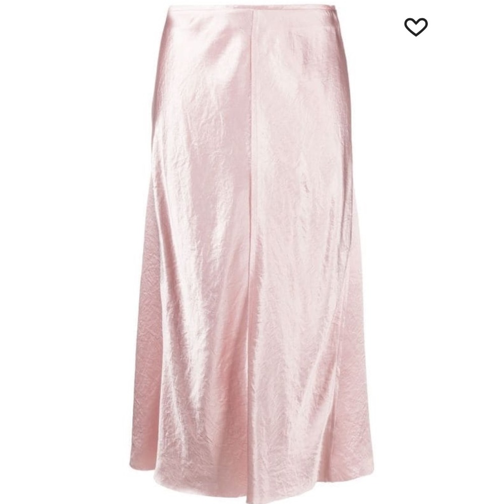 Vince raw‎ edge slip skirt